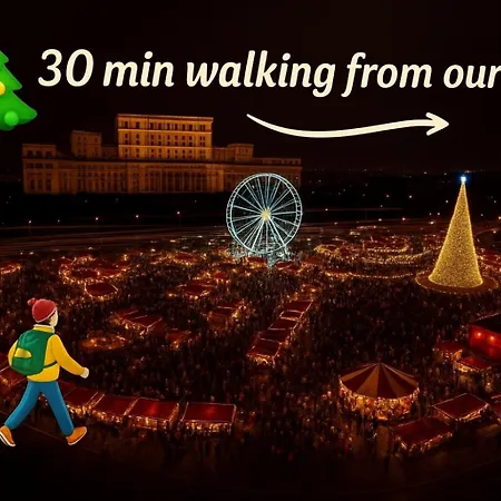 Heart Of Calea Victoriei - Elegant Urban Apartment Bucharest