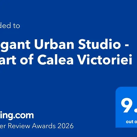 Elegant Urban Studio - Heart Of Calea Victoriei * Bukarest