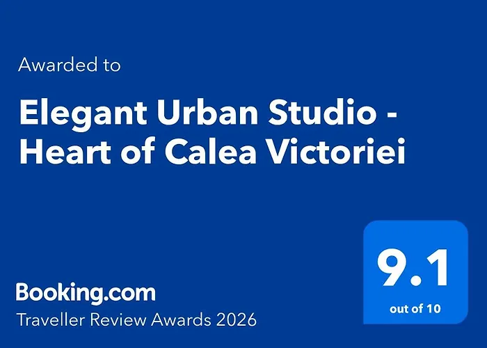 Elegant Urban Studio - Heart Of Calea Victoriei * Bukarest